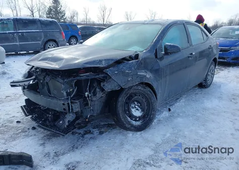 2019 Toyota Corolla Le z USA, uszkodzony, nr VIN 2T1BURHE1KC191096